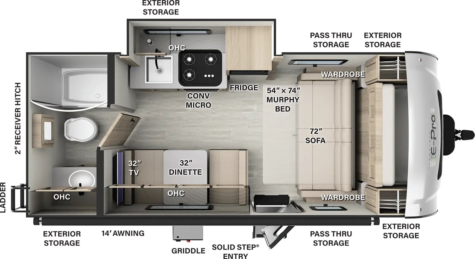 Flagstaff E Pro Floorplans Forest River RV